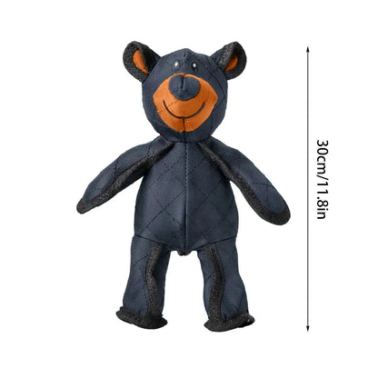 Unbreaka Bear - 2025 New Unbreakable Bear Dog Toy, Indestructa Bear, Indestructible Bear Dog Toy, Indestructible Plush Toy for Heavy Chewer, Indestructible Squeaky Dog Toy to Keep Them Busy
